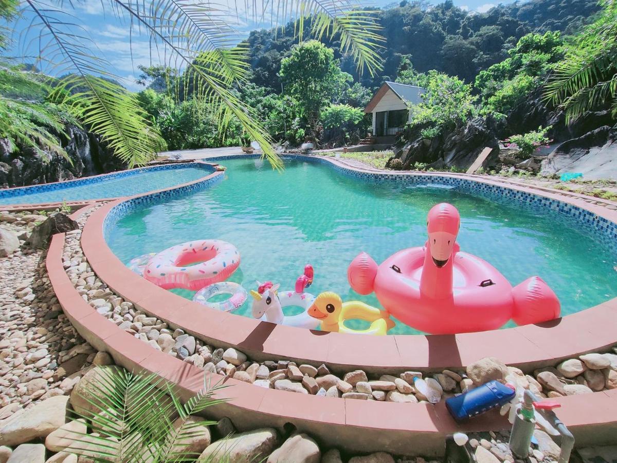 Wings Ha Giang Loop Bungalow エクステリア 写真