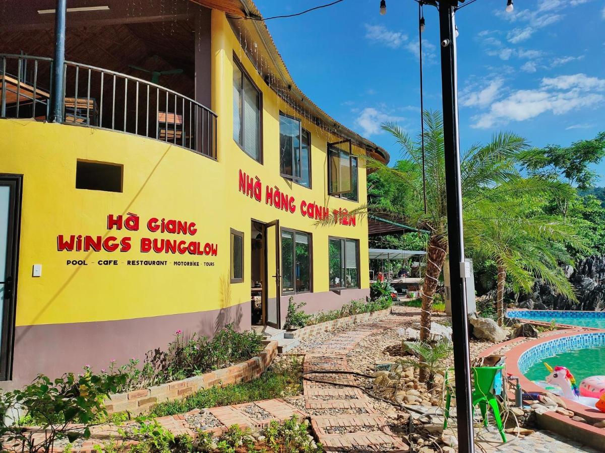 Wings Ha Giang Loop Bungalow エクステリア 写真