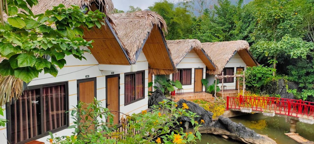 Wings Ha Giang Loop Bungalow エクステリア 写真