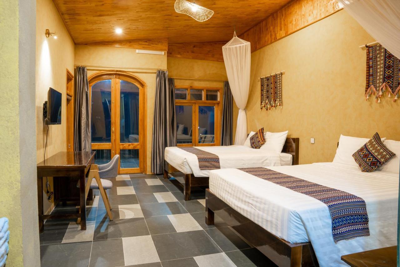 Wings Ha Giang Loop Bungalow エクステリア 写真