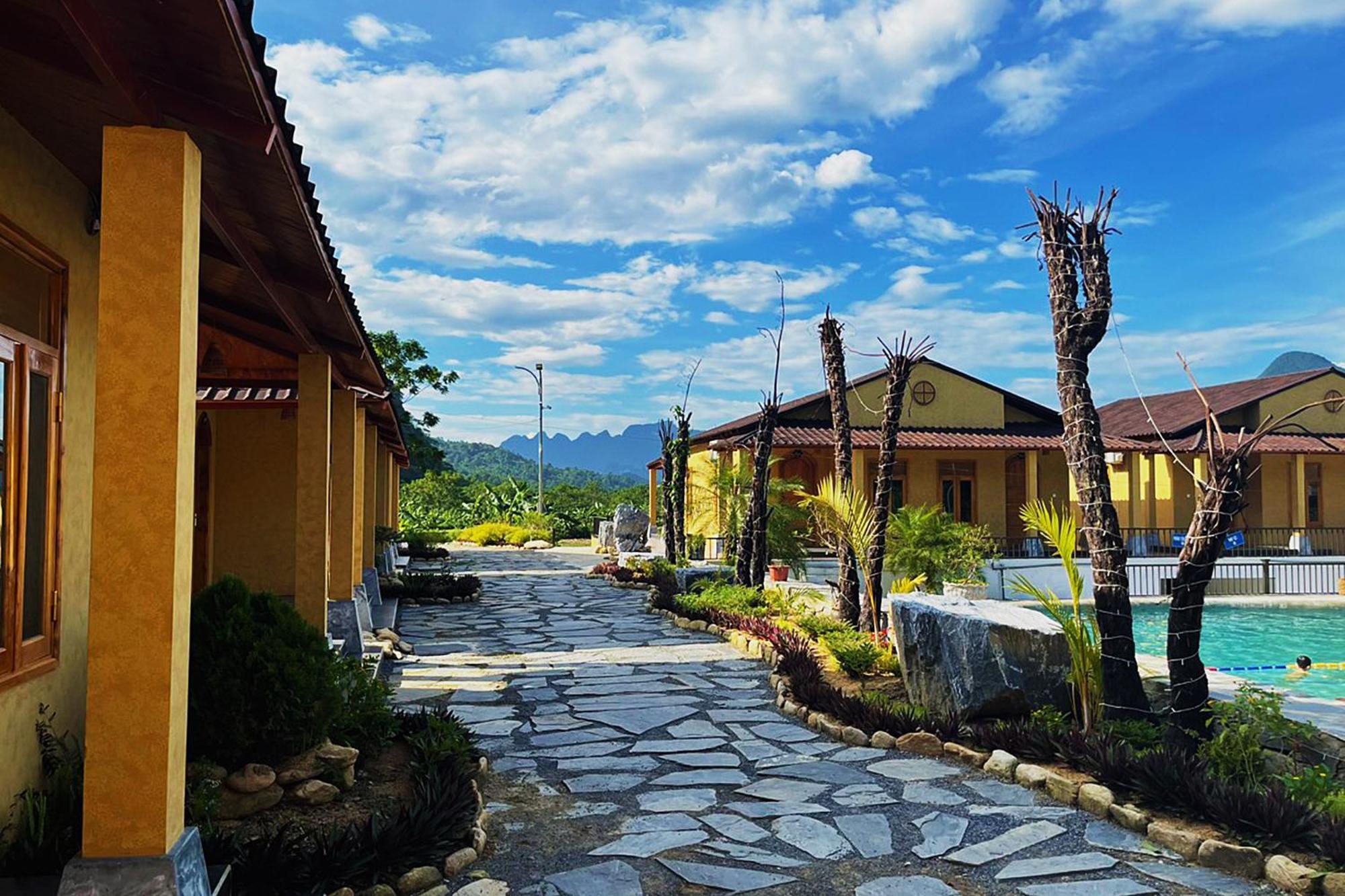 Wings Ha Giang Loop Bungalow エクステリア 写真